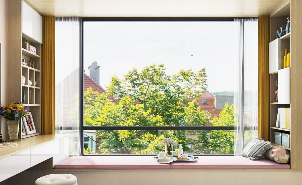 攬景入室|透過一扇窗就能將春天美景引入家里，又何必遠方